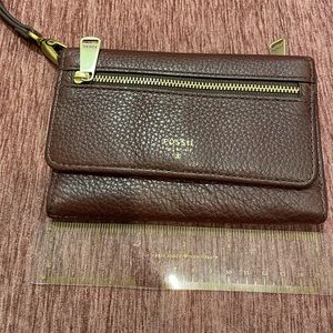 Brown Fossil Wallet